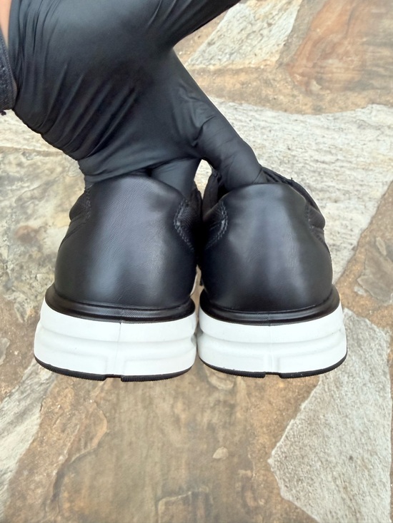 NWT Lands\' End Sport Oxford Black/White US size 10 main image 11